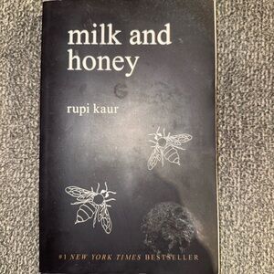 Barnes & Noble Black and White 'Milk and Honey' Book Cover